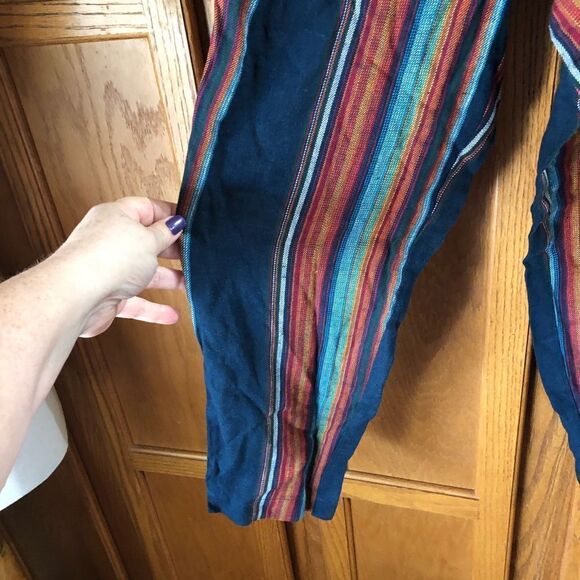 NWT Chaser Strapless Striped Linen Jumpsuit - S - Picture 7 of 14